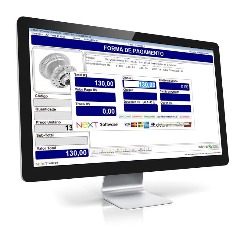 Sistema ERP Gerencial para Motopeças