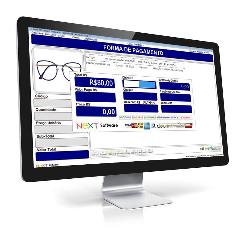 Sistema ERP Gerencial para Óticas