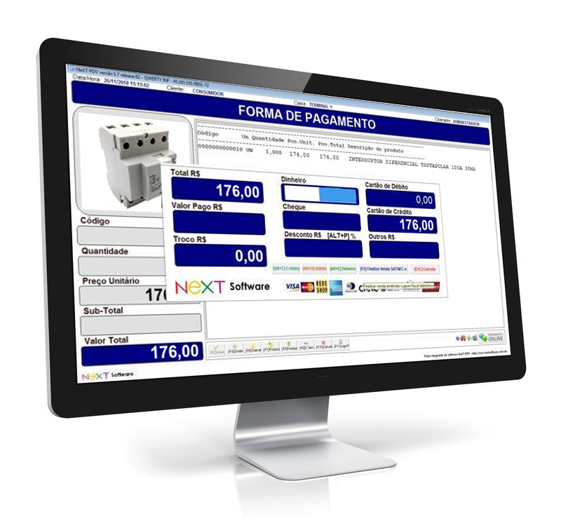 Sistema ERP Gerencial para Loja de Materiais Elétricos