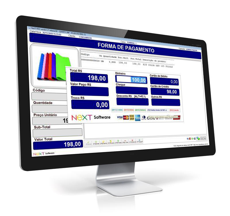 Sistema ERP Gerencial para Papelaria